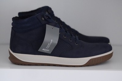 ECCO Men s Bypath Nubuck Tred Sneakers Boots Marine Night Sky Navy Blue EU 44