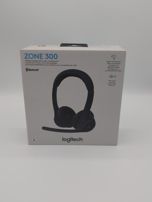 Logitech Zone 300 Wireless Bluetooth Headset PC , Mac, Chrome, Linux, iOS Black