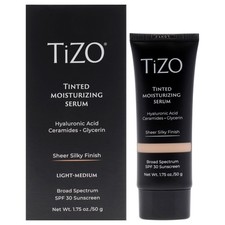 3 Pack Tinted Moisturizing Serum SPF 30 - Light Medium by Tizo for Women-1.75 oz