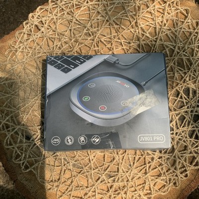 Jounivo JV-801 USB Conference Speakerphone with Omnidirectional Microphone