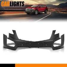 Front Bumper Cover W/ 6 Sensor Holes GM1000A14 Fit For 2017-2019 Cadillac XT5