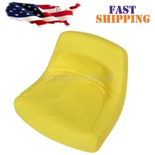 New Fits John Deere Lawn Mower Garden Tractor Replacement Low Back Seat Yellow