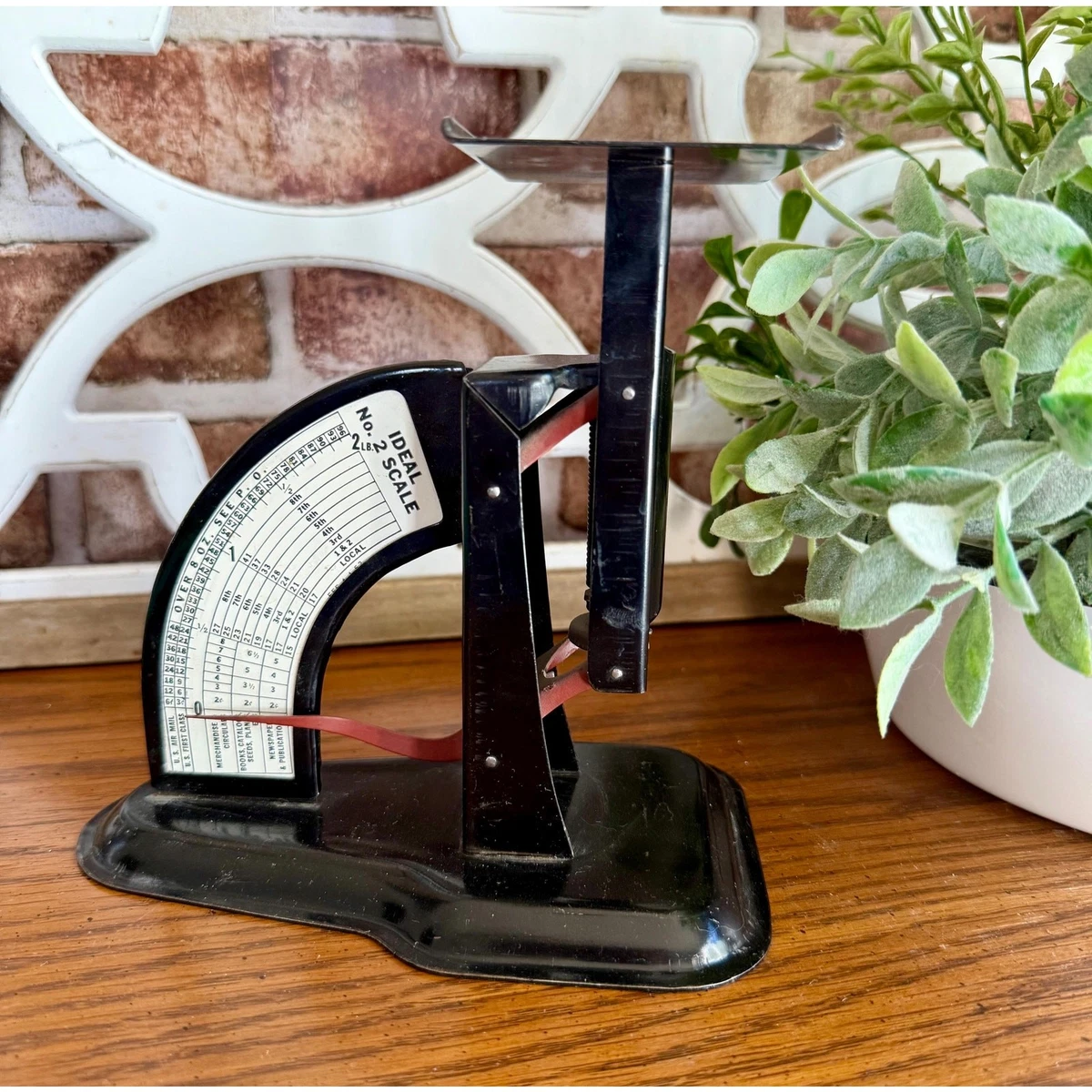 Antique Postage Scale In Antique Mercantile, Trade & Factory