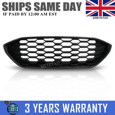 For Ford Puma 2019-2025 ST Line Front Bumper Main Grill Upper Grille Black UK