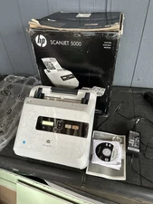 HP Scanjet 5000 Enterprise Flow Color Passthrough Desktop Scanner