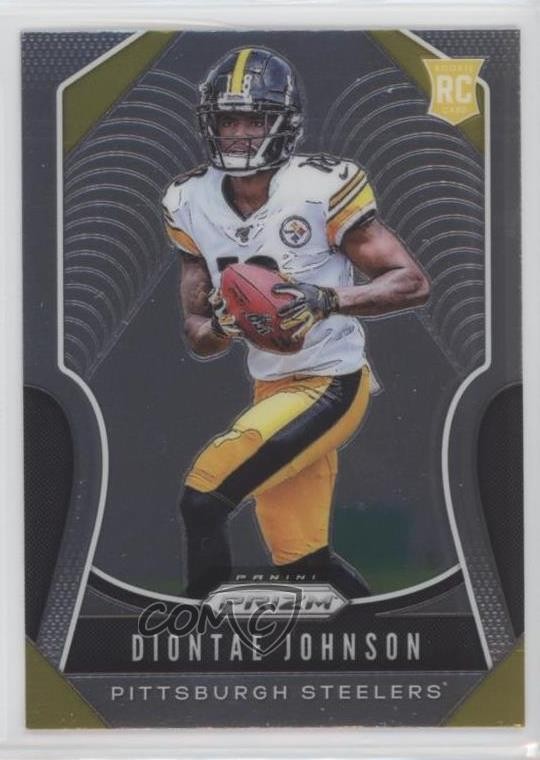 2019 Panini Prizm Rookies Diontae Johnson #352 3d7