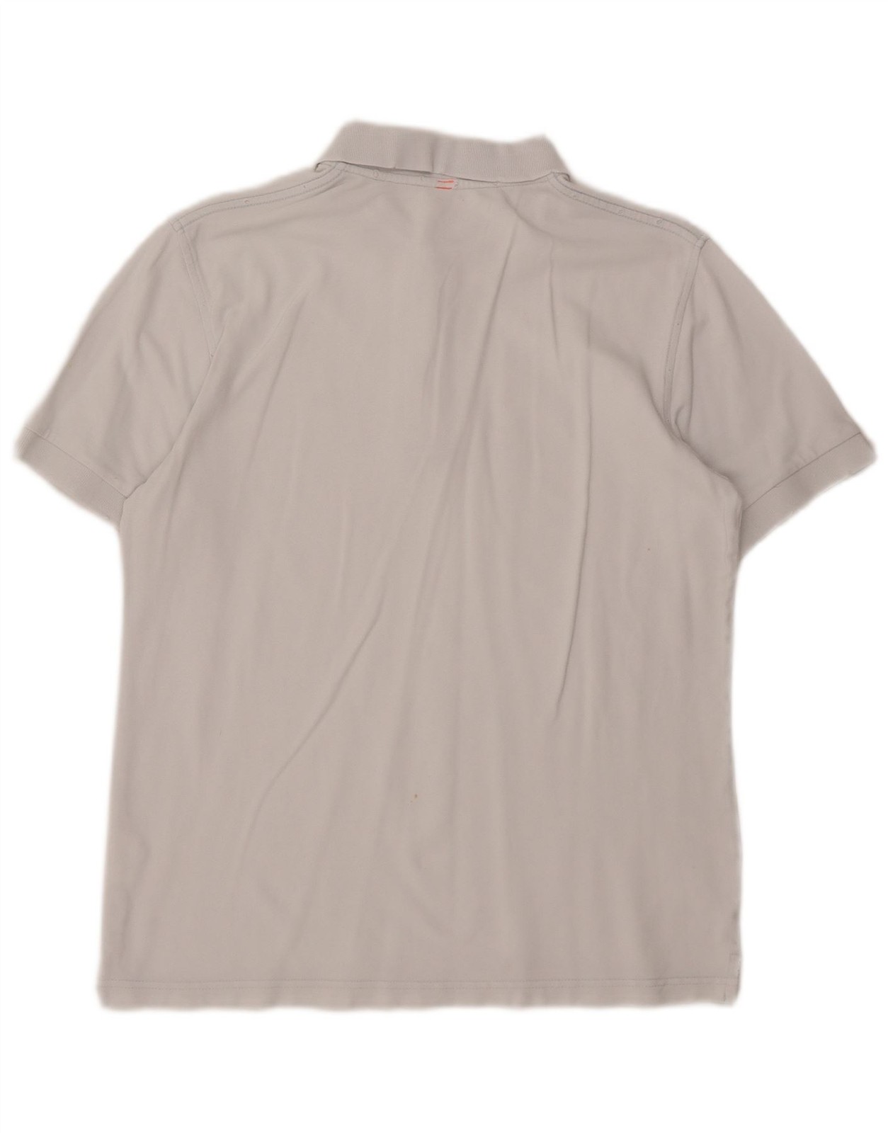 SUN68 Mens Polo Shirt Large White Cotton AT17 image 2