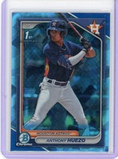 Anthony Huezo 2024 Bowman Chrome Sapphire Prospects RC #BCP-108 Houston Astros