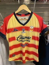 Prima Monarcas Morelia 2019 Home Soccer Jersey Womens Size Medium (M)