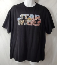 Star Wars The Mandalorian Baby Yoda Graphic T Shirt Black 2XL Mad Engine