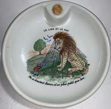 Vintage Excello Chromium Porcelain Divided Warming Feeding Baby Child Bowl Dish