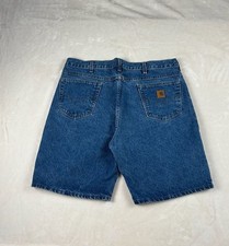 Vintage Carhartt B142 DST Denim Work Shorts