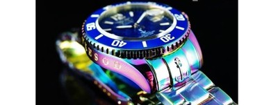 Tresod Mens 300M Ocean Master Sapphire Crystal Ceramic Bezel 24J Automatic Watch