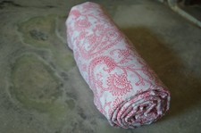 10 Yard Indian 100 Cotton Hand Printed Fabric NO TARRIF CHARGES 100 ZK-19