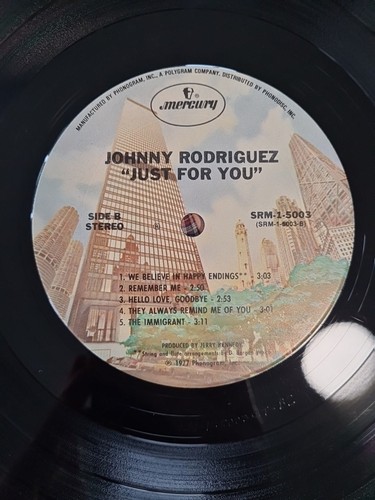 Johnny Rodriguez - Just For You - Mercury - SRM15003 - USA - 1976 - VG+ - VG+ - Picture 9 of 10