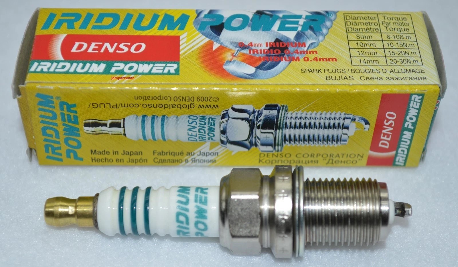1x-DENSO  Iridium Power Spark Plugs Honda Acura NSX RSX Civic CNG S2000 - IK22G