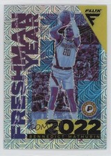 2022-23 Panini Flux Freshman Year Silver Mojo Prizm Bennedict Mathurin #4 00gy