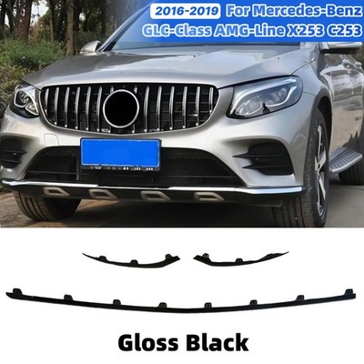 Frontspoiler Schwarz Für Mercedes-Benz GLC-Klasse AMG-Line X253 C253 2016-2019