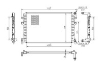 Hart 623 812 NiedertemperaturküHler, LadeluftküHler FüR Audi,Cupra,Seat,Skoda,Vw