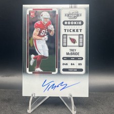 2022 Contenders Optic Trey McBride Rookie Ticket Prizm Auto RC #136