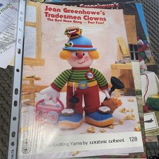 Jean Greenhowe's  : Tradesmen Clowns ; part 4 using Dk Wool ; 28 Pages