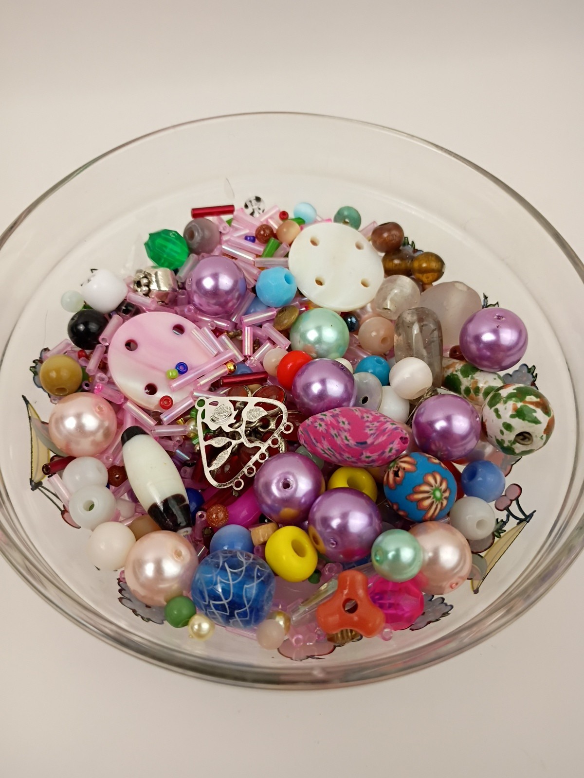 Super Fun 4 Oz +++ Scoop Mix Bead Soup Jewelry Making Glass Acrylic Seed Lot 25