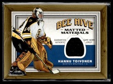 2006-07 Upper Deck Beehive Matted Materials Hannu Toivonen Boston Bruins #MM-HT