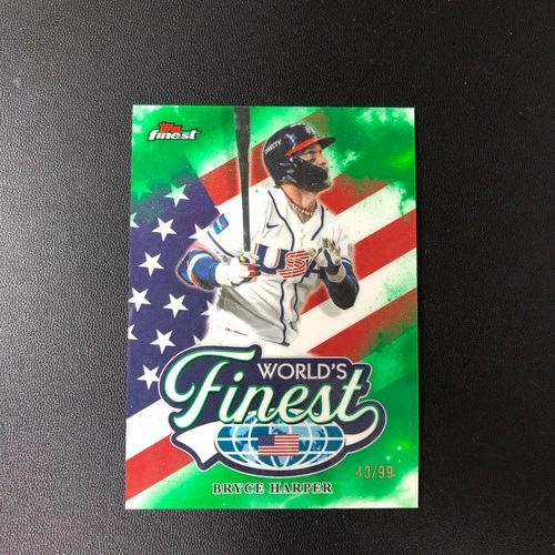 2026 Topps Finest Bryce Harper Refractor (RAW)
