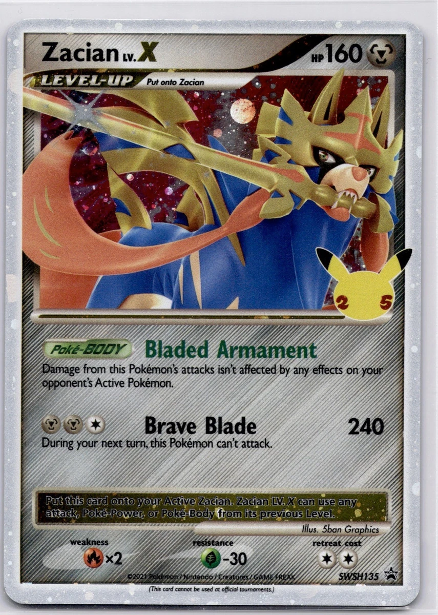 25+ Zacian Lv. X Pokémon TCG Cards for sale | Updated Oct 2026