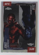 2025 Topps Chrome UFC Split Decision Anderson Silva Jon Jones #SDS-6 0nr3