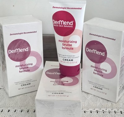 Moisturizing Dermend Bruise Formula Cream 4.5 oz, Sealed Box EXP 05/28