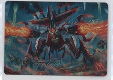 Exterminator Magmarch Gold Foil Signature Magic: Modern Horizons 3 Art Series