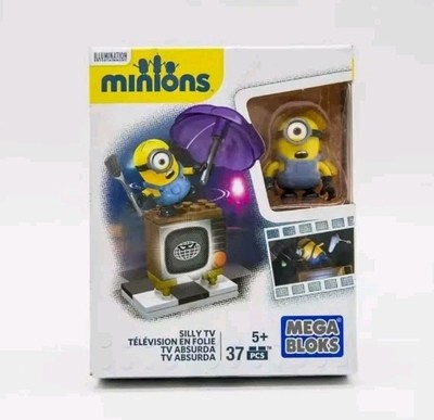 MEGA CONSTRUX DESPICABLE ME 3 - SILLY TV 37 STÜCK CATTIVISSIMO ME 3 CNF49