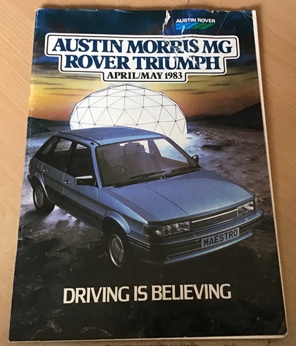 Austin Rover range brochure Apr-May 1983 Ref 3535/G