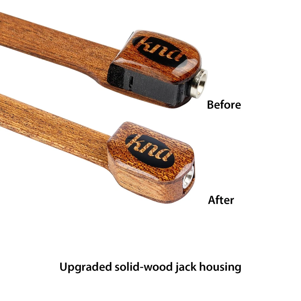 Sensor de sonido natural para guitarra de cuerda de nailon instalación pasiva ligera Foto 3 de 4