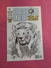 Action Lab: Dog of Wonder #1 (Neal Adams Coloring Book VARIANT Edition)