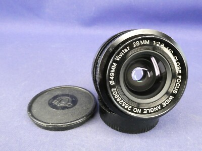 Vivitar 2,8x28mm MC /Weitwinkel Objektiv für Canon FD A1 AE1 F1 T90 T7 28 mm 2,8