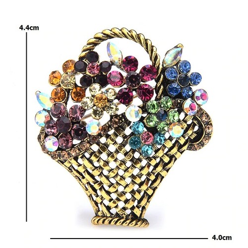 Broches fleur vintage tendance luxe épingles beaux bijoux cadeaux pour femmes hommes - Photo 64/244