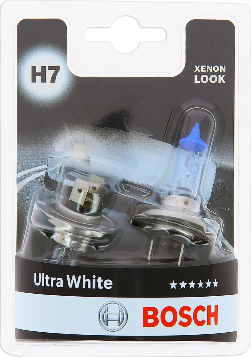 Ampoules H7 Bosch Ultra White 55W pour rouler sereinement la nuit