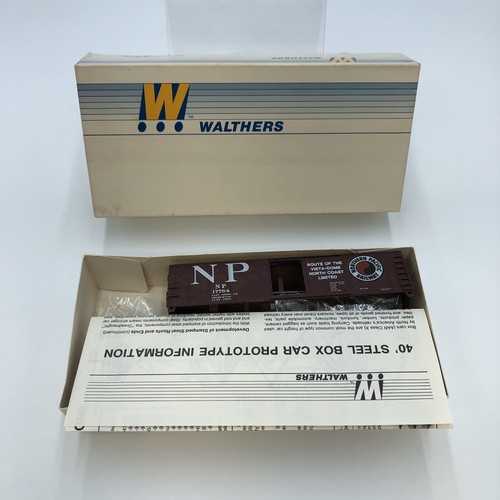 Coche de carga escala HO Walthers Mainline 40' AAR 1944 Northern Pacific #25003 910-1346 | Zustand: Used