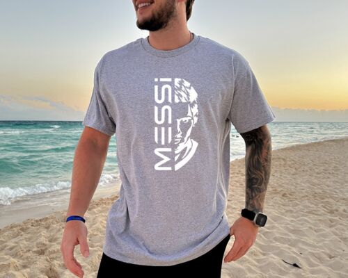 Lionel Messi T-Shirt Men’s Soccer Fan Gift - Messi Graphic Tee - Picture 2 of 9