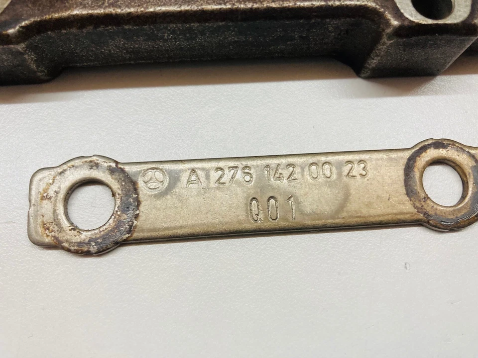 SOPORTE COLECTOR ESCAPE MERCEDES W205 AMG C43 V6 3.0 GASOLINA M276.823 A2761410142 Foto 3 de 4