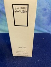 Davidoff Cool Water 3.4 oz For Women Eau De Toilette Spray New OPEN BOX C 421