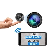 Mini Camera WiFi - 1080P HD - Premium Wireless  Camera with Microphone