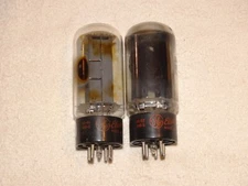 2 x 5u4gb G.E. Rectifier Tubes *Strong Tested Pair*READ*#8