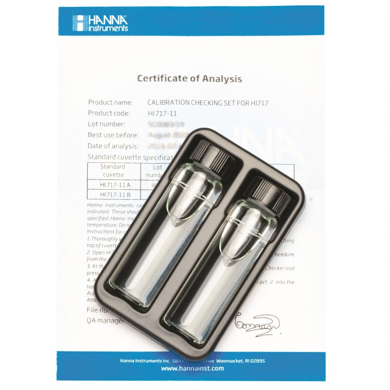 Hanna Instruments Phosphate HR Checker HC Calibration Checking Set