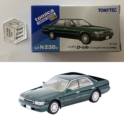 TOMICA Limited Vintage -  89 Nissan Laurel Medalist (Green - TLV N238c) Y00