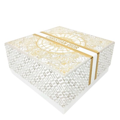 Christian Dior Empty Gift Box Container Holiday 2024 8”x8”x4” | eBay