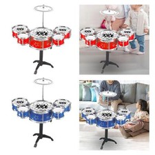 Child Jazz Drum Set Early Educational Percussion Mini Drum Set Musical Toy