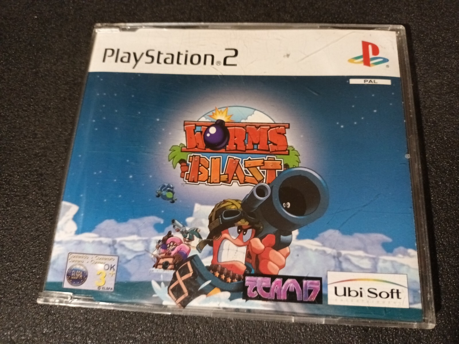PS2 Playstation 2 PAL worms blast promo press presse 